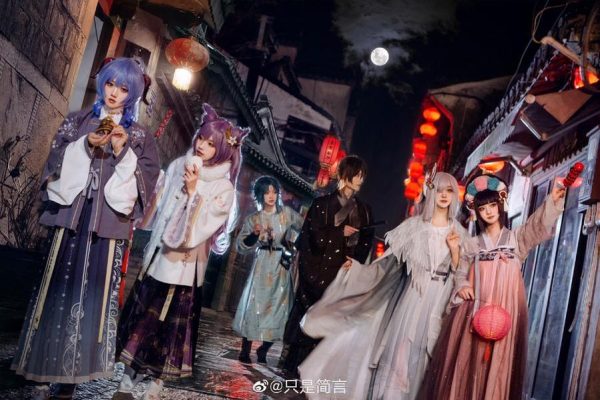 只是简言cosplay风女美图：每一张都是完美的艺术品