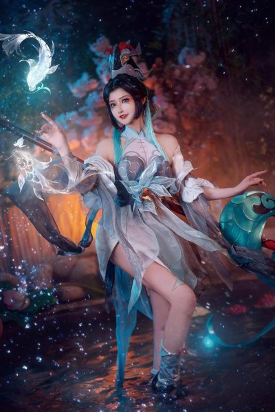 双重颜值担当的露儿大魔王cos，你绝不能错过